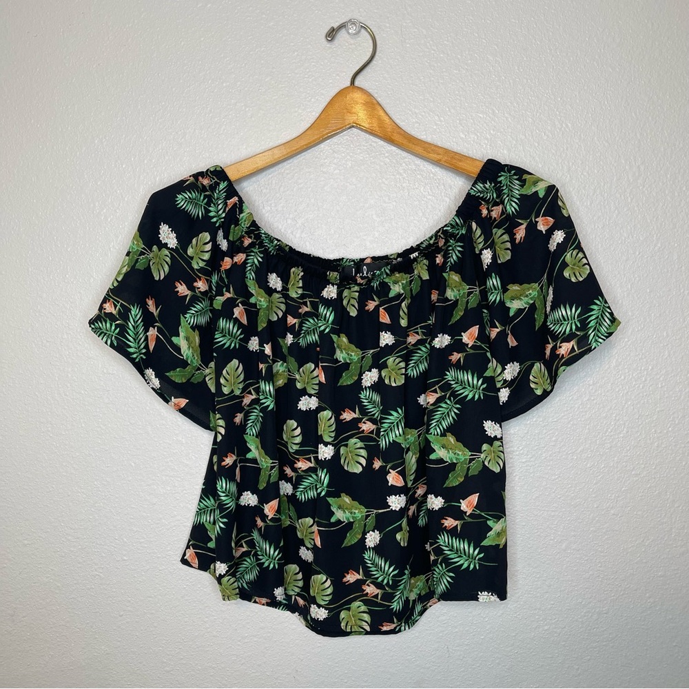 Lulus Think Of Me Frondly Off The Shoulder Top
